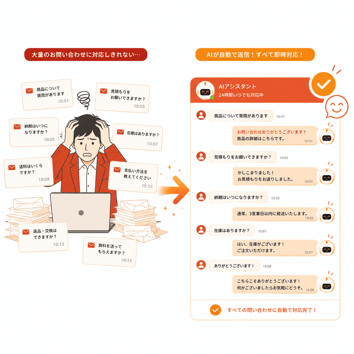 AI連携のイメージ図